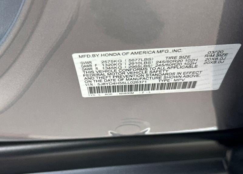2020 Acura MDX
