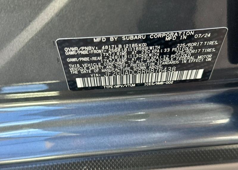 2024 Subaru Crosstrek