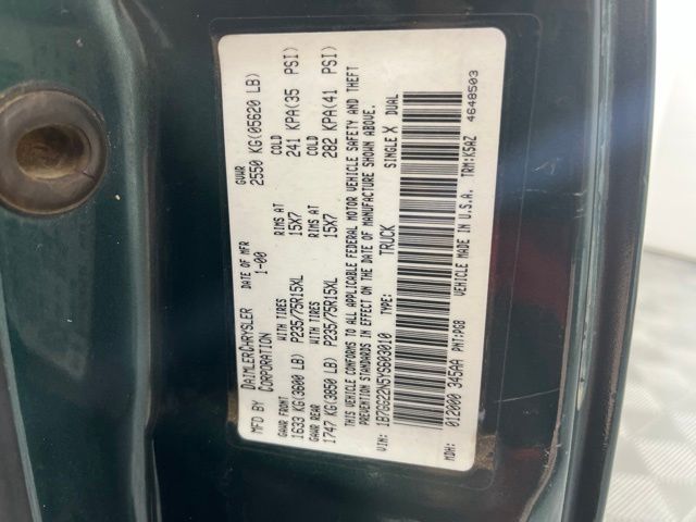 2000 Dodge Dakota