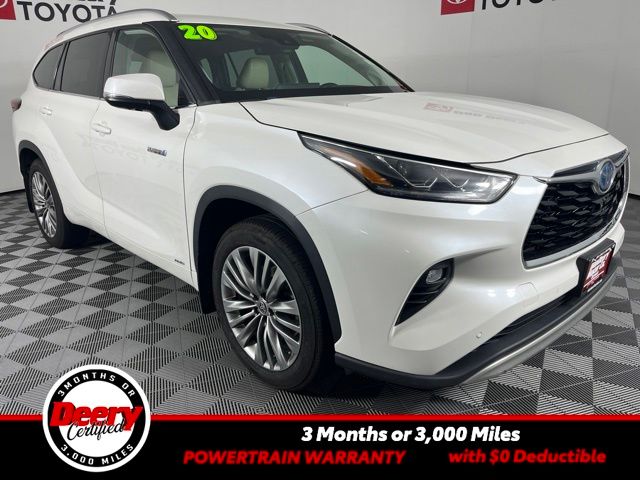 2020 Toyota Highlander Hybrid Platinum