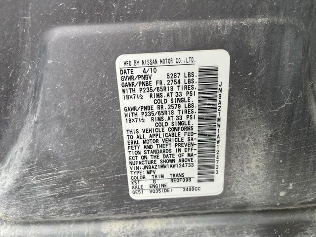 2010 Nissan Murano