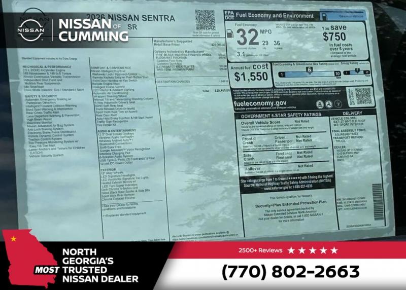 2026 Nissan Sentra