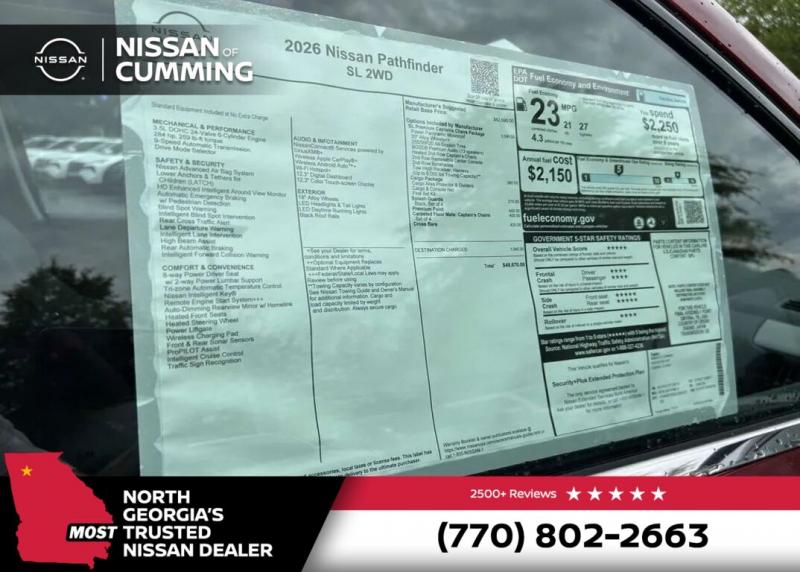 2026 Nissan Pathfinder